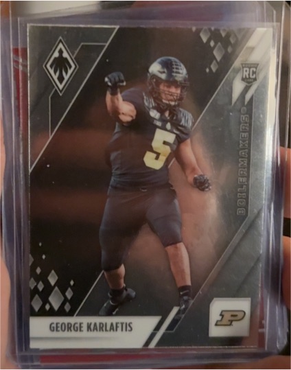 2022 Panini Chronicles Draft Picks Phoenix #23 George Karlaftis — front