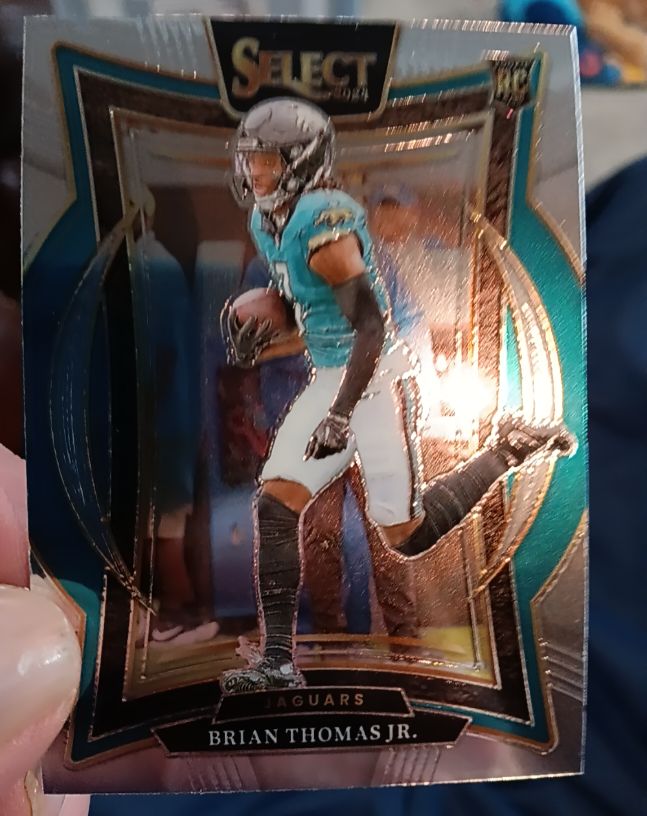 2024 Panini Select Concourse #91 Brian Thomas Jr. — front