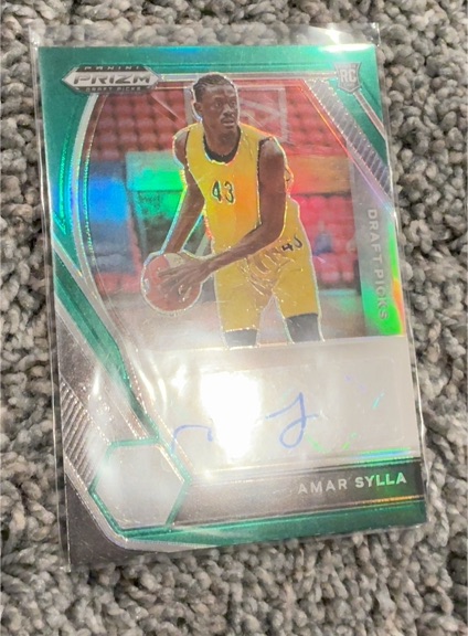 2021-22 Panini Prizm Draft Picks #DP-ASY Amar Sylla — front
