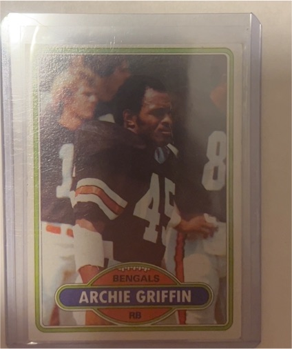 1980 Topps #45 Archie Griffin — front