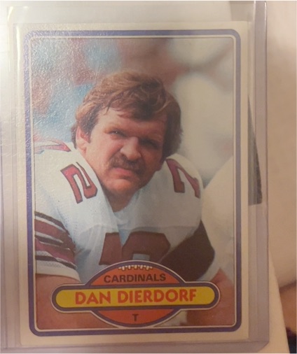 1980 Topps #316 Dan Dierdorf — front