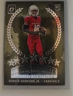 2024 Panini Donruss Optic #2 Marvin Harrison Jr. Rookie Recruits — front