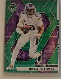 2025 Panini Mosaic #18 Justin Jefferson — front