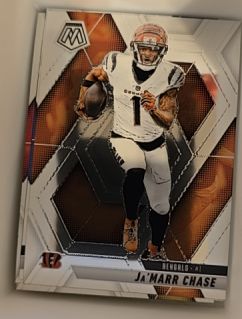 2025 Panini Mosaic #11 Ja'Marr Chase — front