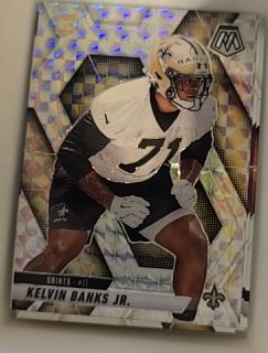 2025 Panini Mosaic #338 Kelvin Banks Jr. — front