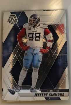 2025 Panini Mosaic #81 Jeffery Simmons — front