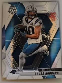 2025 Panini Mosaic #30 Chuba Hubbard — front