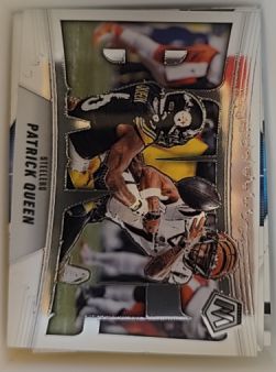 2025 Panini Mosaic #12 Patrick Queen Bang! — front