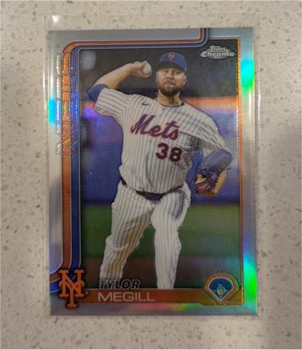 2025 Topps Chrome Update #USC153 Tylor Megill — front