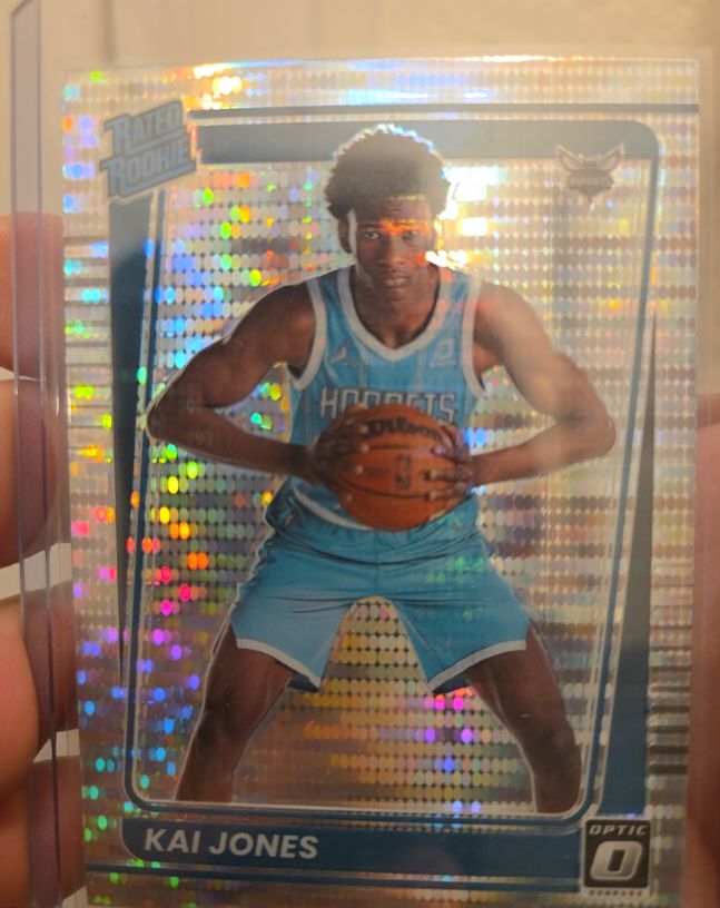 2021-22 Panini Donruss Optic #182 Kai Jones — front