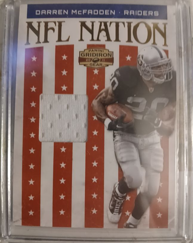2011 Panini Gridiron Gear NFL Nation #5 Darren McFadden — front