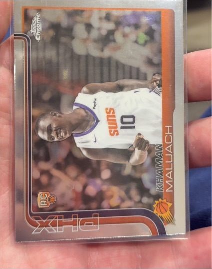 2025-26 Topps Chrome #260 Khaman Maluach — front