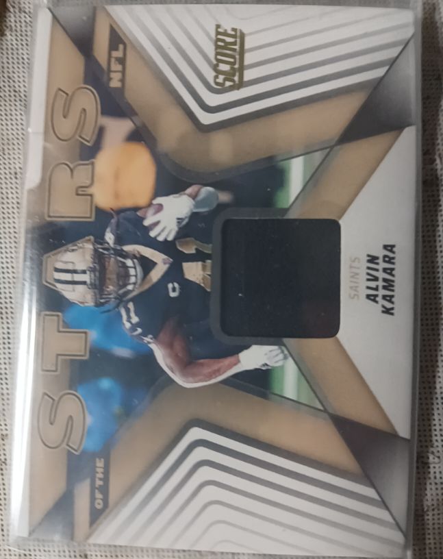 2025 Panini Score Stars of the NFL #SNJ-AKA Alvin Kamara — front