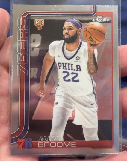 2025-26 Topps Chrome #285 Johni Broome — front