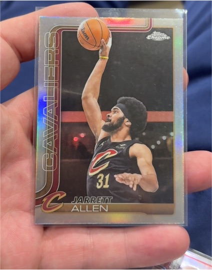 2025-26 Topps Chrome #52 Jarrett Allen — front
