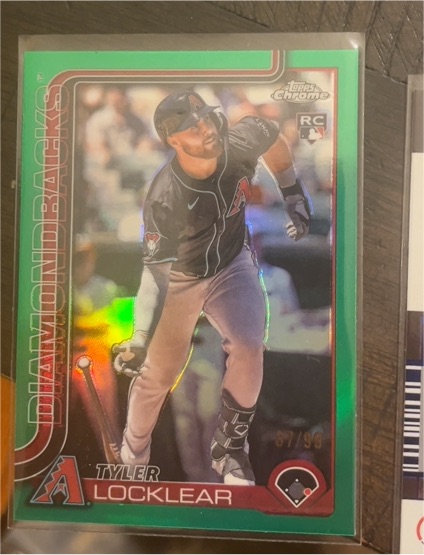 2025 Topps Chrome Update #USC80 Tyler Locklear — front