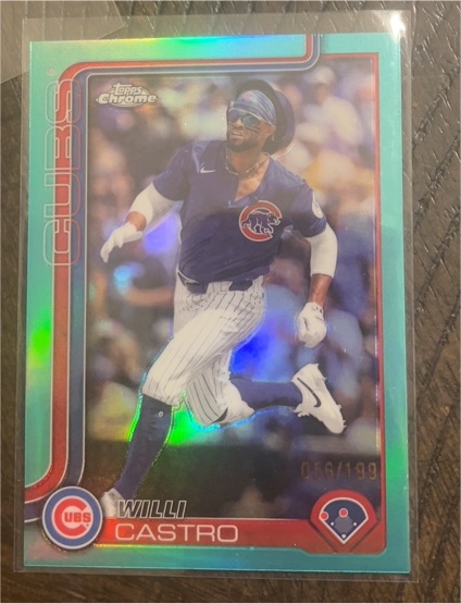2025 Topps Chrome Update #USC67 Willi Castro — front