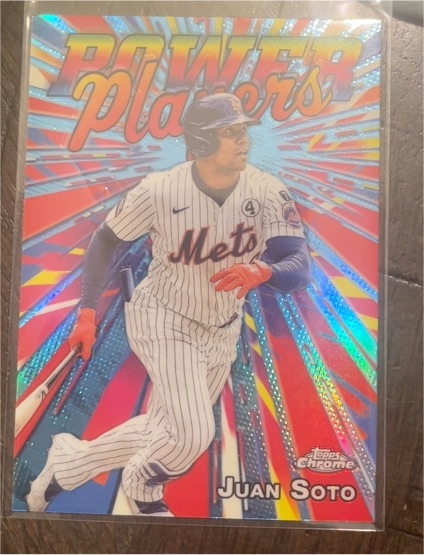 2025 Topps Chrome Update #PP-35 Juan Soto Power Players — front