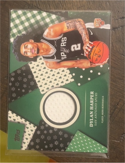 2025-26 Topps Holiday #HR-2 Dylan Harper — front