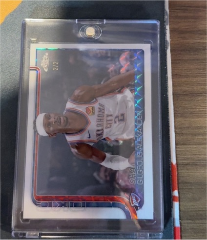 2025-26 Topps Chrome #141 Shai Gilgeous-Alexander — front