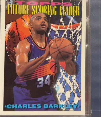 1993-94 Topps #393 Charles Barkley Future Scoring Leader — front