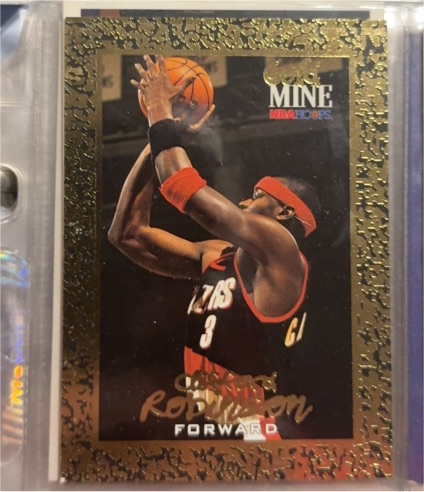 1994-95 NBA Hoops #445 Clifford Robinson — front