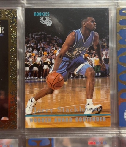 1995 Classic Rookies #99 Jerry Stackhouse — front