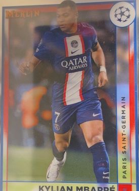 2022-23 Topps Merlin UEFA #105 Kylian Mbappé — front