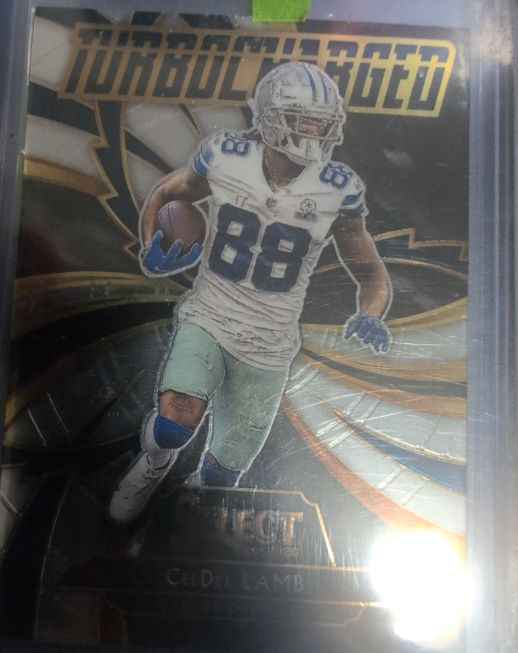 2020 Panini Select #T16 CeeDee Lamb Turbocharged — front
