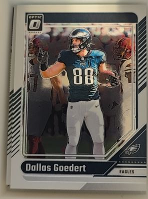 2024 Donruss Optic #162 Dallas Goedert — front