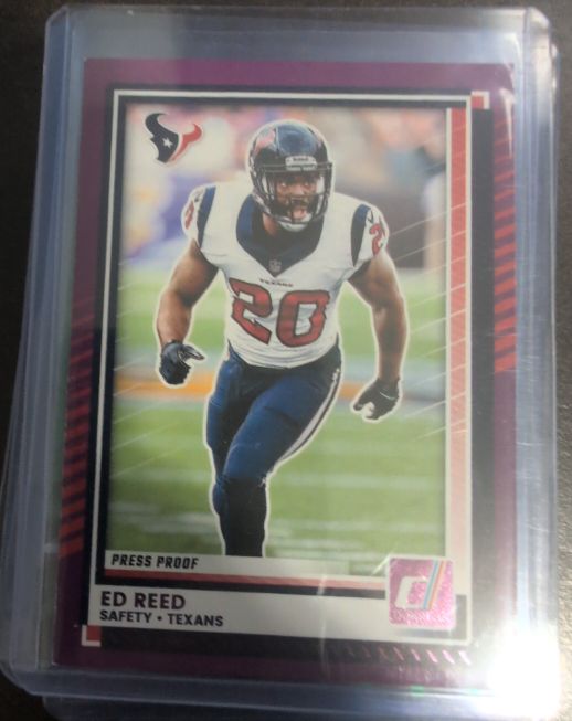 2025 Panini Donruss #176 Ed Reed — front