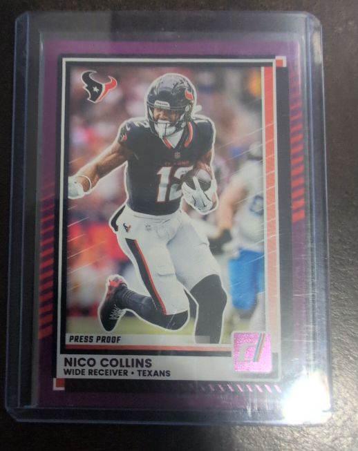 2025 Panini Donruss #206 Nico Collins — front