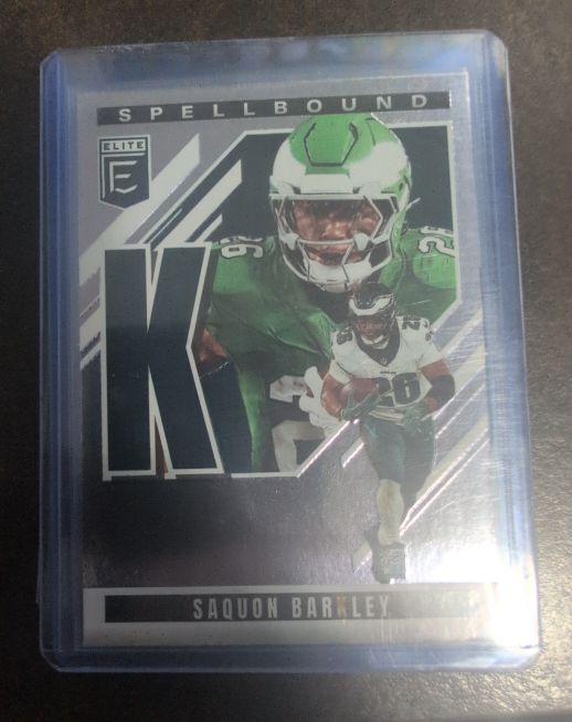 2025 Panini Donruss Elite #4 Saquon Barkley Spellbound — front