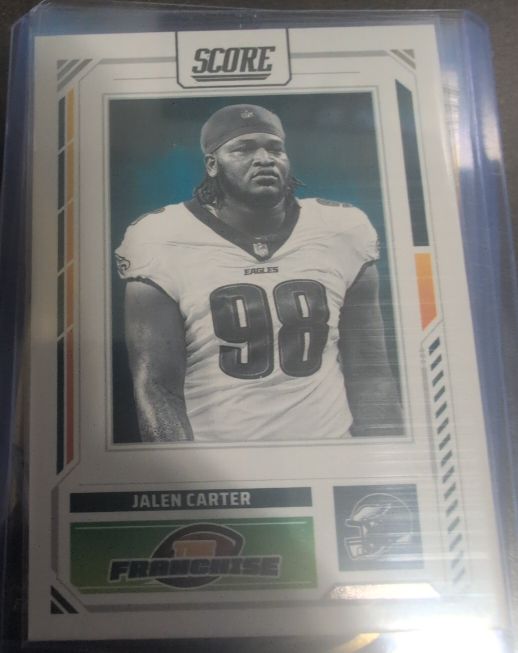 2025 Panini Score #26 Jalen Carter The Franchise — front