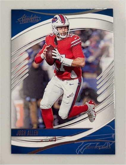 2025 Panini Absolute #10 Josh Allen — front