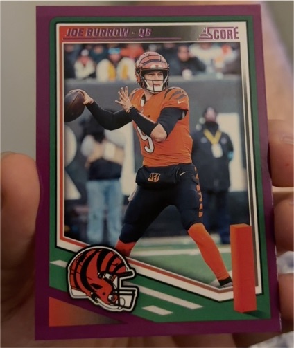2025 Panini Score #284 Joe Burrow — front