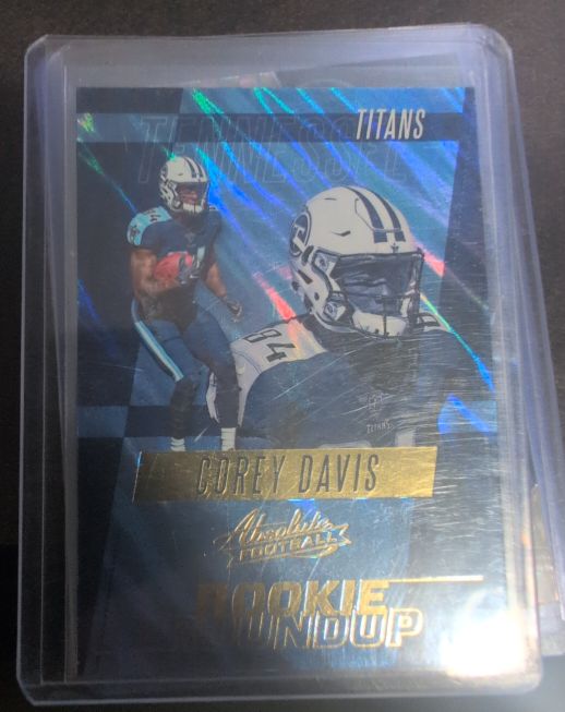 2017 Panini Absolute Rookie Roundup #27 Corey Davis — front