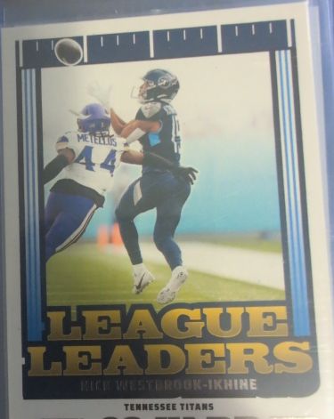 2025 Panini Score #9 Nick Westbrook-Ikhine League Leaders — front
