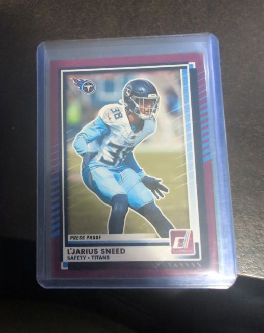 2025 Panini Donruss #198 L'Jarius Sneed — front