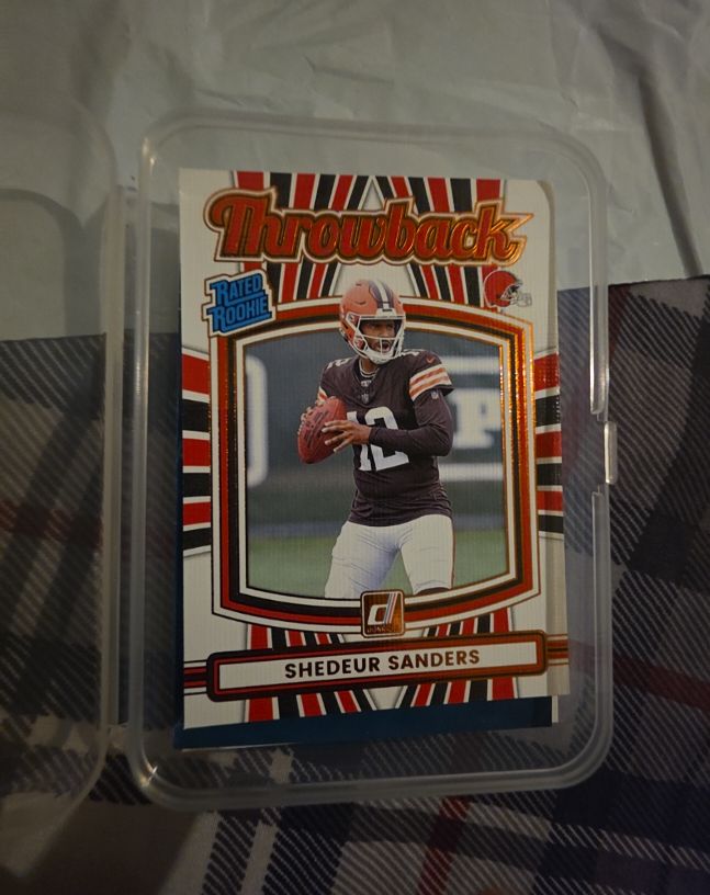 2025 Panini Donruss #2 Shedeur Sanders — front