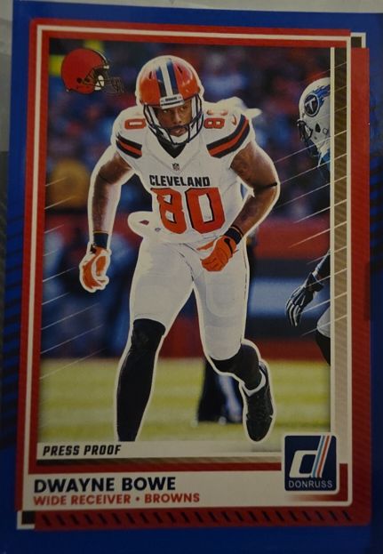 2025 Donruss #121 Dwayne Bowe — front
