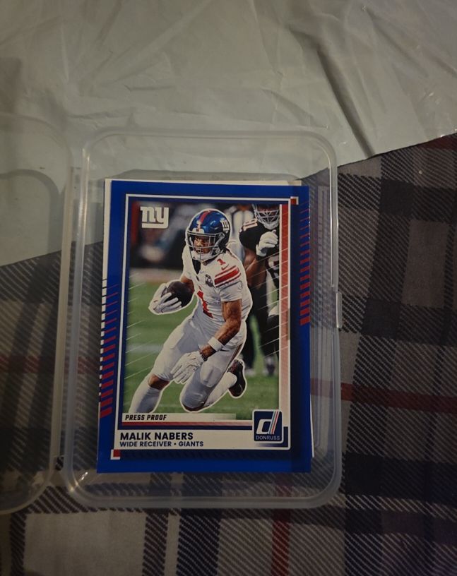 2025 Donruss #273 Malik Nabers — front