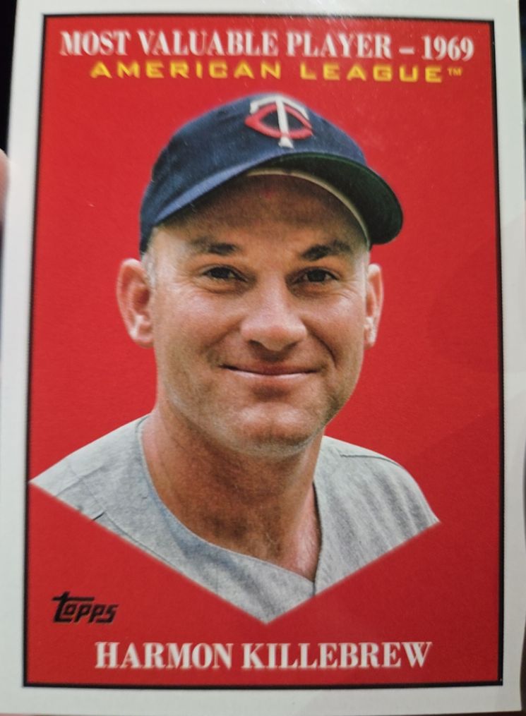 2025 Topps Update #MV-32 Harmon Killebrew Most Valuable — front