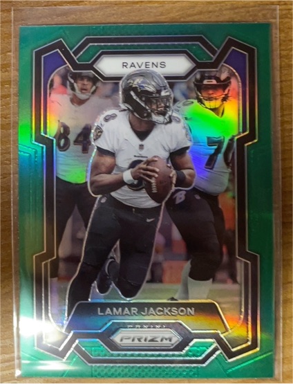 2023 Panini Prizm #18 Lamar Jackson — front