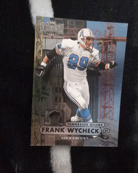 1998 Skybox Metal Universe #89 Frank Wycheck — front