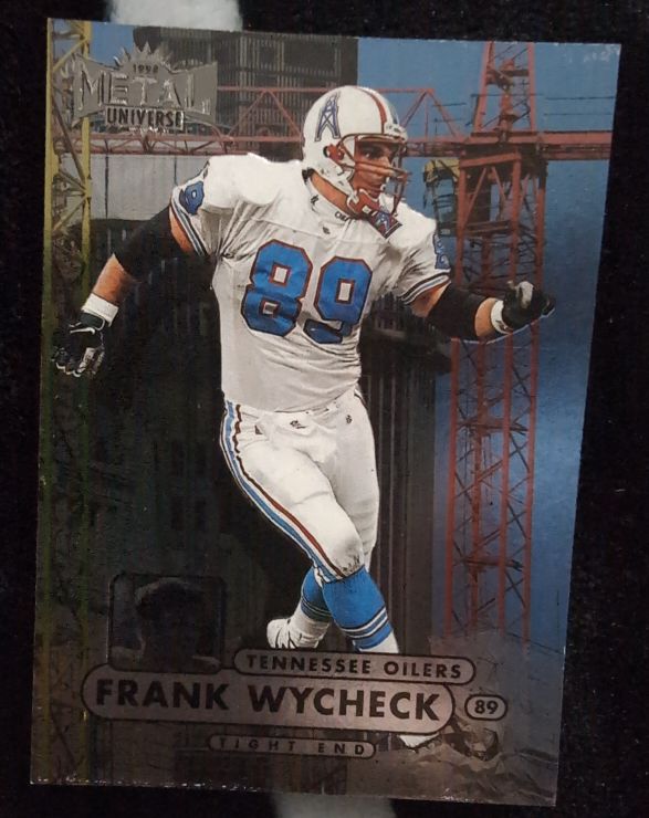1998 Metal Universe #82 Frank Wycheck — front