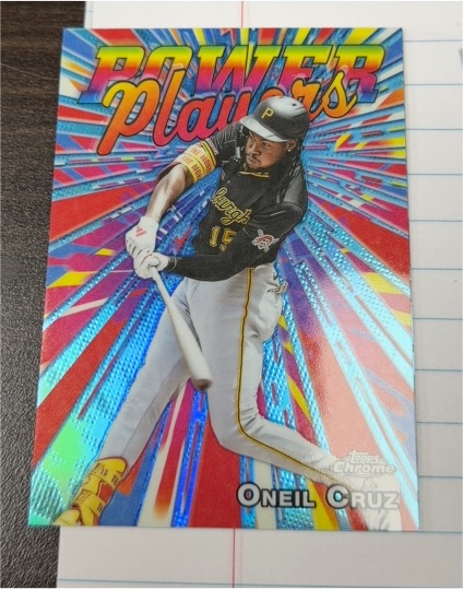 2025 Topps Chrome Update #PP-42 Oneil Cruz Power Players — front