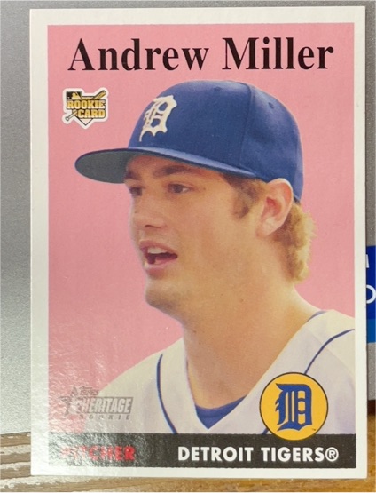 2007 Topps Heritage #206 Andrew Miller — front