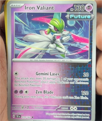 2024 Pokémon SV05: Temporal Forces #079 Iron Valiant — front