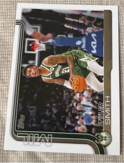 2025-26 Topps #60 Tyler Smith — front